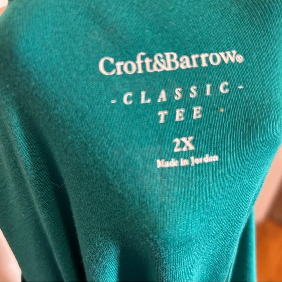 Croft & Barrow Long Sleeve Classic Tee - Picture 8 of 8